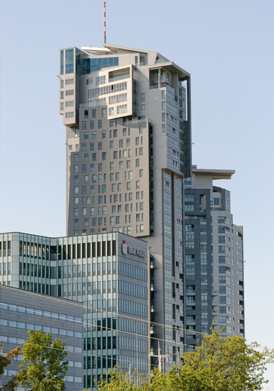 23 - The Sea Towers skyscraper complex located in Gdynia, Poland 1